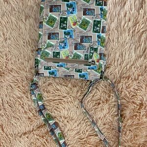 New!!! Adorable Pink Travel Themed Crossbody Bag